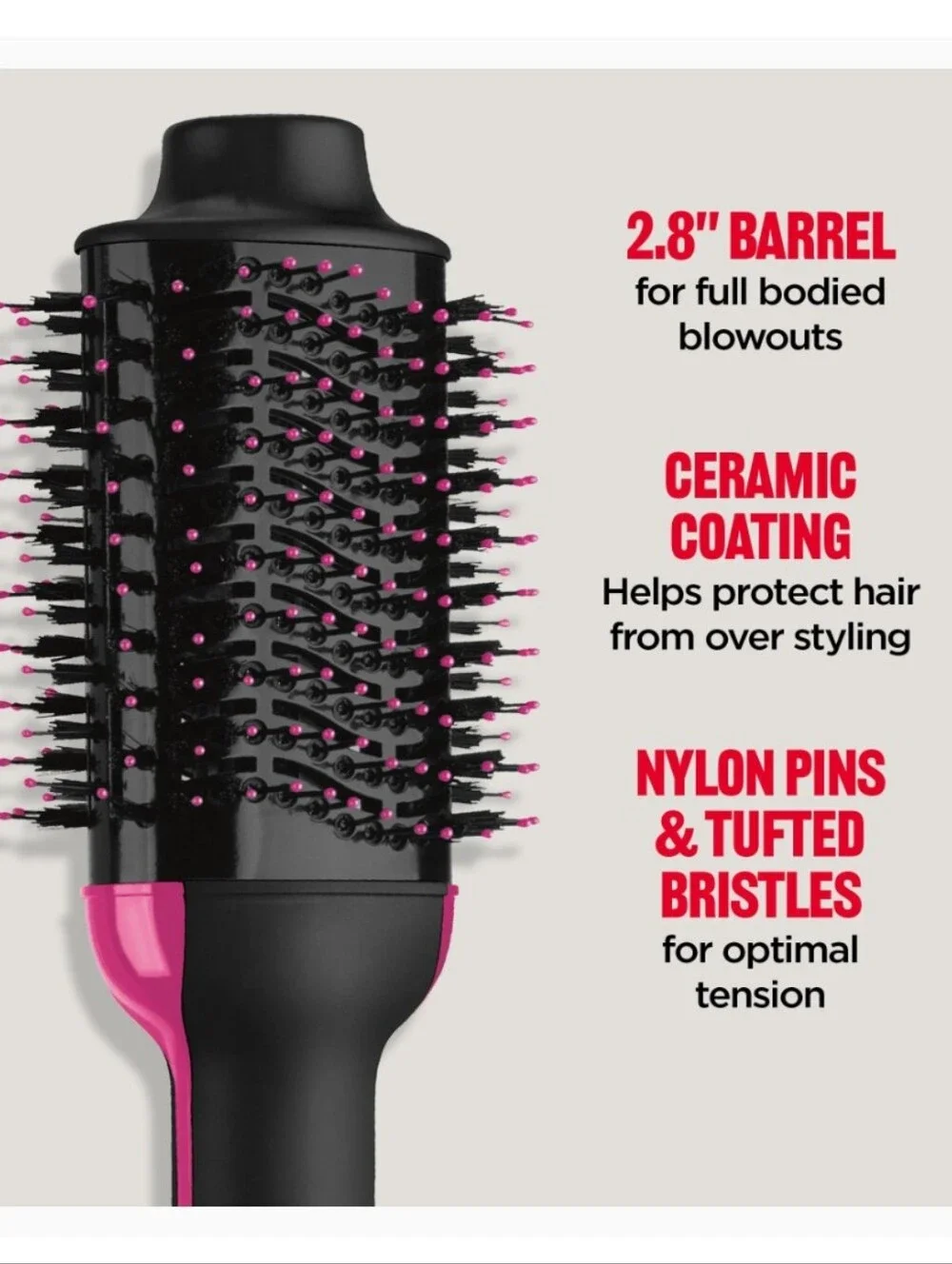 New! Revlon One-Step Volumizer Blow Dryer Brush